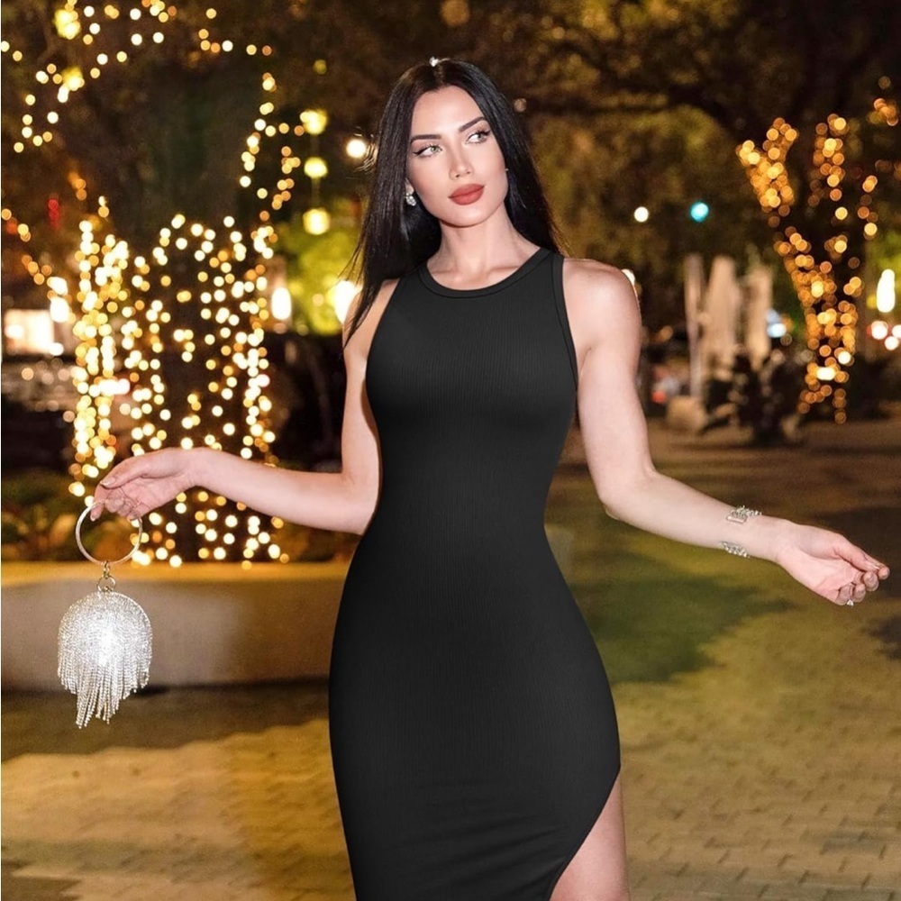 Women's Dress Sexy Ribbed Tank Dress
8076 - Picture 2 of 5